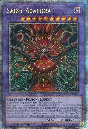 [Consignment] Saint Azamina (Quarter Century Secret Rare) (SUDA-EN036) - Supreme Darkness 1st Edition