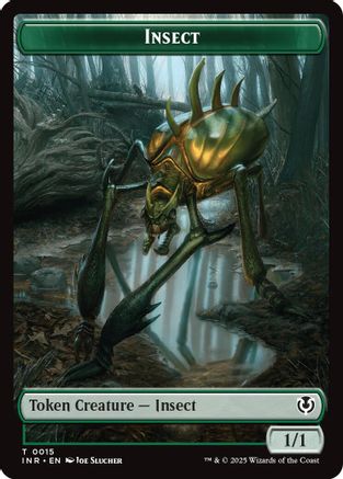 Insect // Spider Double-Sided Token (-15 // 16) - Innistrad Remastered