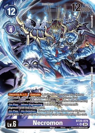 Necromon (Alternate Art) (BT20-079) - Release Special Booster 2.5 Foil