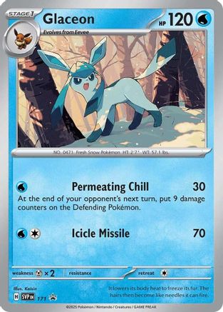 Glaceon - 171 171 - SV Scarlet & Violet Promo Cards Holofoil