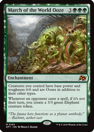 March of the World Ooze (DFT-169) - Aetherdrift Foil