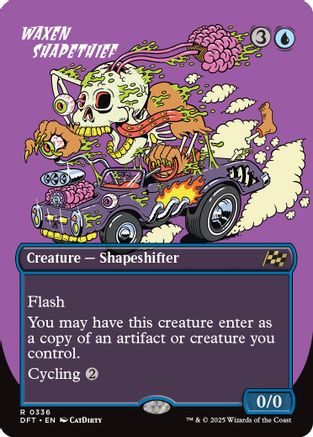 Waxen Shapethief (Borderless) (DFT-336) - Aetherdrift