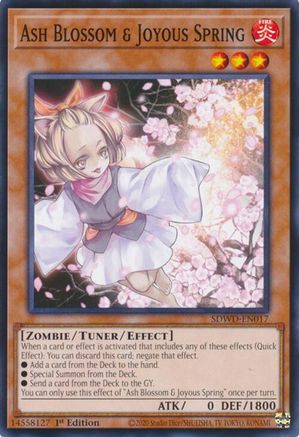 Ash Blossom & Joyous Spring (SDWD-EN017) - Structure Deck: Blue-Eyes White Destiny Unlimited