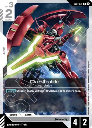 Darilbalde GD01-075/undefined - Edition Beta