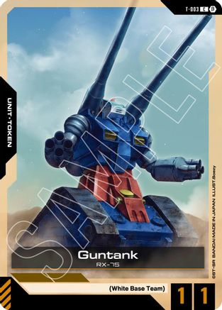 Guntank (Token) T-003/undefined - Edition Beta