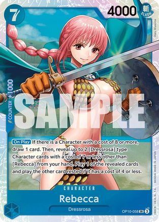 Rebecca (OP10-058) - Royal Blood Foil