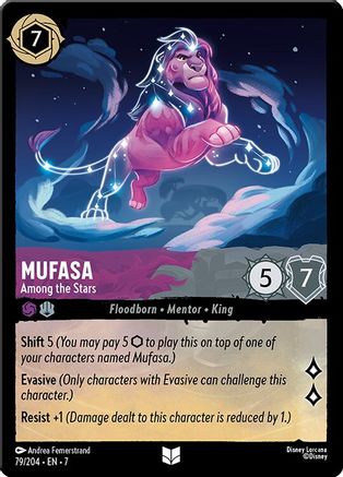 Mufasa - Among the Stars (79/204) - Archazias Island Cold Foil