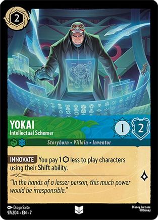 Yokai - Intellectual Schemer (97/204) - Archazias Island