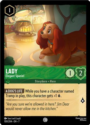 Lady - Elegant Spaniel (100/204) - Archazias Island