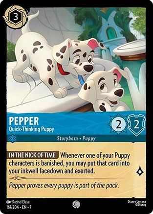 Pepper - Quick-Thinking Puppy (167/204) - Archazias Island