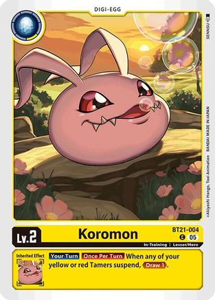 Koromon (BT21-004) - World Convergence
