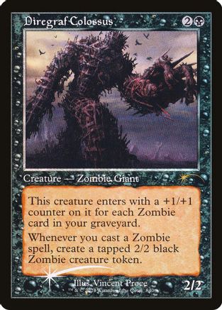 Diregraf Colossus (Retro Frame) (SLD-840) - Secret Lair Drop Series Foil