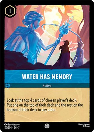 Water Has Memory (177/204) - Archazias Island Cold Foil