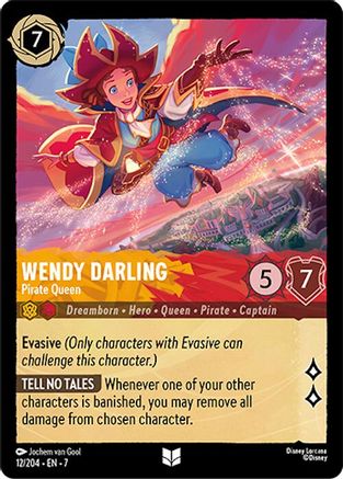 Wendy Darling - Pirate Queen (12/204) - Archazias Island