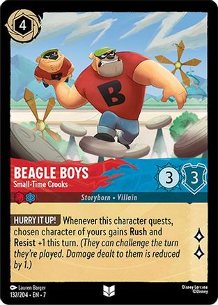 Beagle Boys - Small-Time Crooks (132/204) - Archazias Island