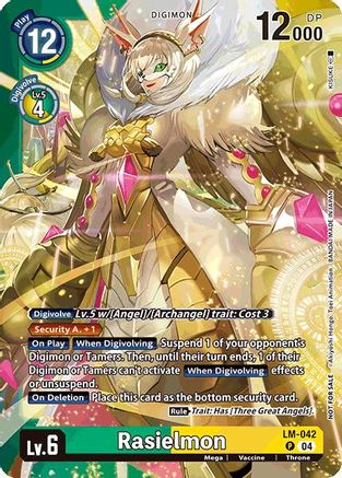Raiselmon (Limited Card Pack) (LM-042) - World Convergence Foil