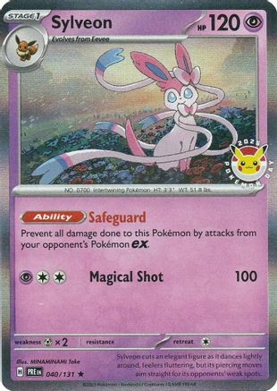 Sylveon - 040/131 (Pokemon Day) 40 - Miscellaneous Cards & Products Holofoil