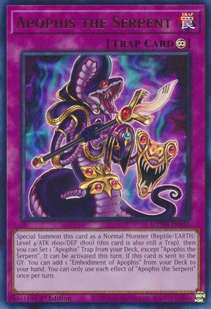 Apophis the Serpent (MZTM-EN010) - Maze of the Master 1st Edition