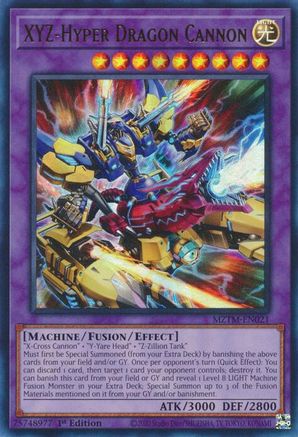 XYZ-Hyper Dragon Cannon (MZTM-EN021) - Maze of the Master 1st Edition