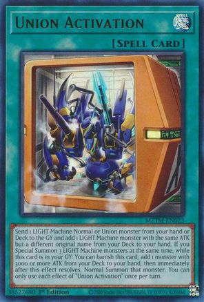 Union Activation (MZTM-EN023) - Maze of the Master 1st Edition
