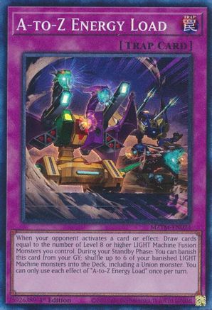 A-to-Z Energy Load (Collector's Rare) (MZTM-EN024) - Maze of the Master 1st Edition