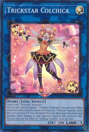 Trickstar Colchica (MZTM-EN028) - Maze of the Master 1st Edition