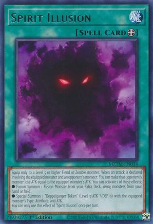 Spirit Illusion (MZTM-EN034) - Maze of the Master 1st Edition