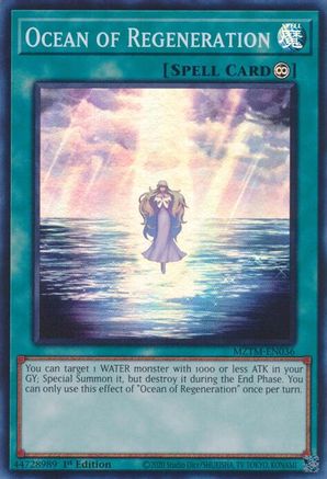 Ocean of Regeneration (MZTM-EN036) - Maze of the Master 1st Edition