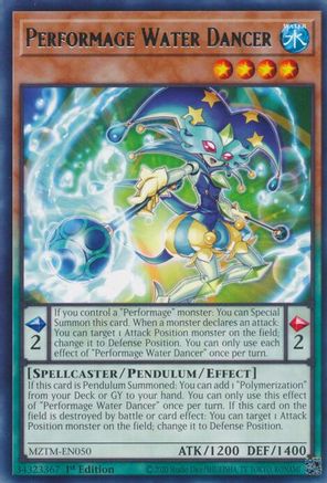 Performage Water Dancer (MZTM-EN050) - Maze of the Master 1st Edition