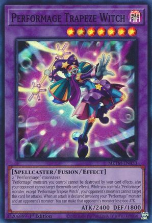 Performage Trapeze Witch (MZTM-EN053) - Maze of the Master 1st Edition