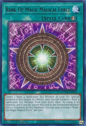 Rank-Up-Magic Magical Force (MZTM-EN056) - Maze of the Master 1st Edition