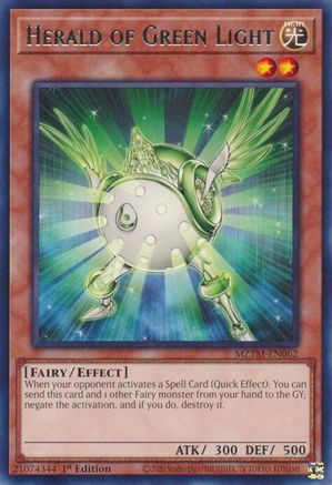 Herald of Green Light (MZTM-EN062) - Maze of the Master 1st Edition