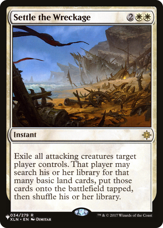 Settle the Wreckage (LIST-034/279) - The List