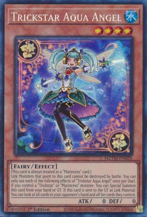 Trickstar Aqua Angel (Collector's Rare) (MZTM-EN026) - Maze of the Master