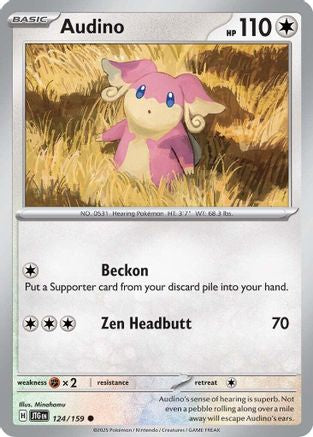 Audino 124 - SV09 Journey Together