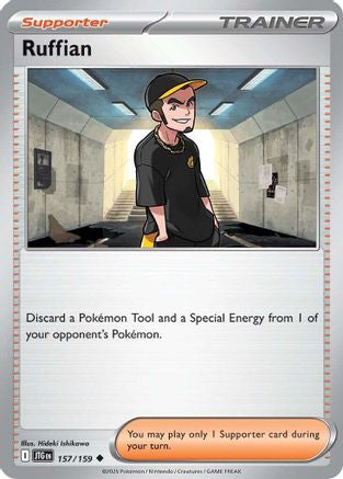 Ruffian - 157/159 157 - SV09 Journey Together Reverse Holofoil