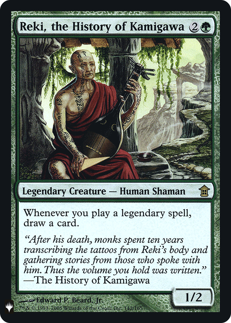 Reki, the History of Kamigawa (LIST-142) - The List Foil