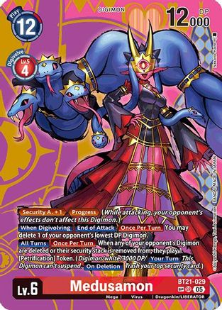 Medusamon (SP) (BT21-029) - World Convergence Foil