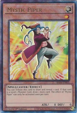 Mystic Piper (Ultimate Rare) (RA04-EN005) - Quarter Century Stampede 1st Edition