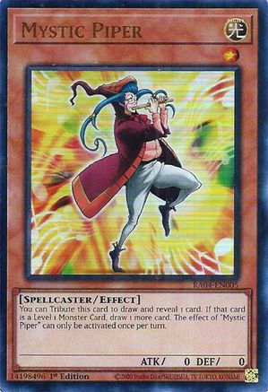 Mystic Piper (UR) (RA04-EN005) - Quarter Century Stampede 1st Edition