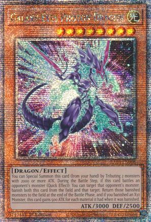 Galaxy-Eyes Photon Dragon (New Art) (Quarter Century Secret Rare) (RA04-EN008) - Quarter Century Stampede 1st Edition