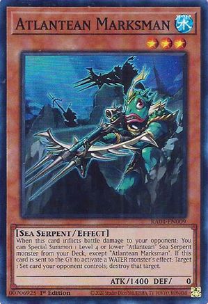 Atlantean Marksman (RA04-EN009) - Quarter Century Stampede 1st Edition