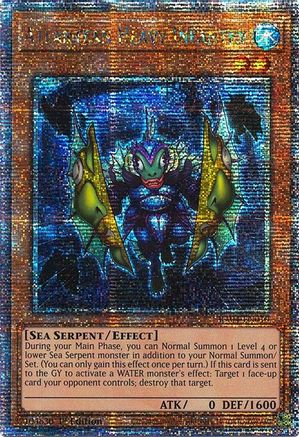 Atlantean Heavy Infantry (Quarter Century Secret Rare) (RA04-EN010) - Quarter Century Stampede 1st Edition