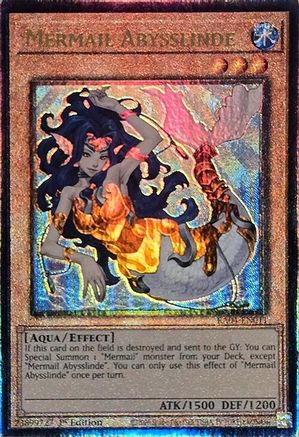 Mermail Abysslinde (Ultimate Rare) (RA04-EN011) - Quarter Century Stampede 1st Edition