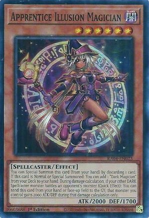 Apprentice Illusion Magician (RA04-EN023) - Quarter Century Stampede 1st Edition