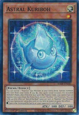Astral Kuriboh (RA04-EN040) - Quarter Century Stampede 1st Edition