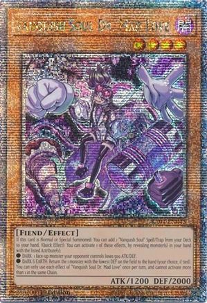 Vanquish Soul Dr. Mad Love (Quarter Century Secret Rare) (RA04-EN045) - Quarter Century Stampede 1st Edition