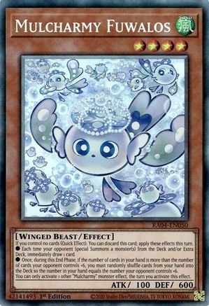 [Consignment] Mulcharmy Fuwalos (CR) (RA04-EN050) - Quarter Century Stampede 1st Edition