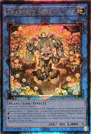Traptrix Sera (Ultimate Rare) (RA04-EN075) - Quarter Century Stampede 1st Edition
