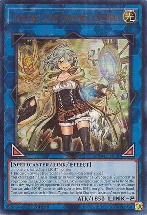 Lyna the Light Charmer, Lustrous (UR) (RA04-EN081) - Quarter Century Stampede 1st Edition